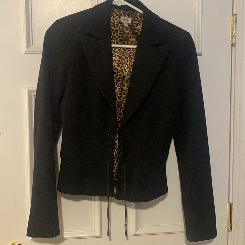 Black blazer